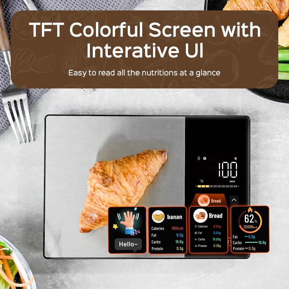 Stainless Steel Smart Kitchen Scale