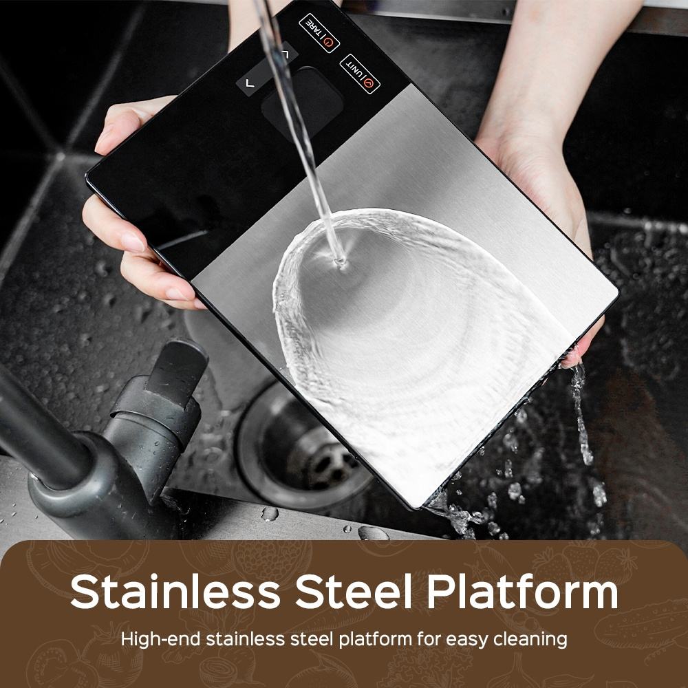 Stainless Steel Smart Kitchen Scale