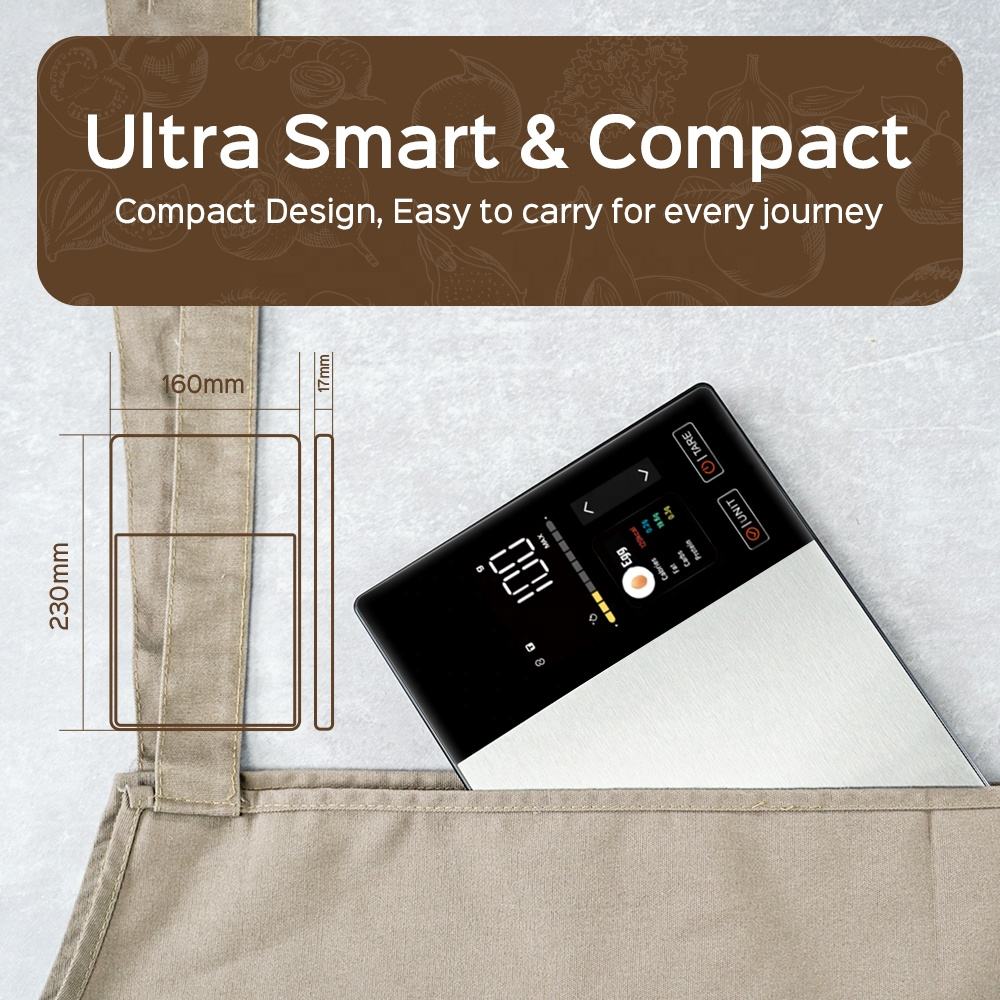 Stainless Steel Smart Kitchen Scale